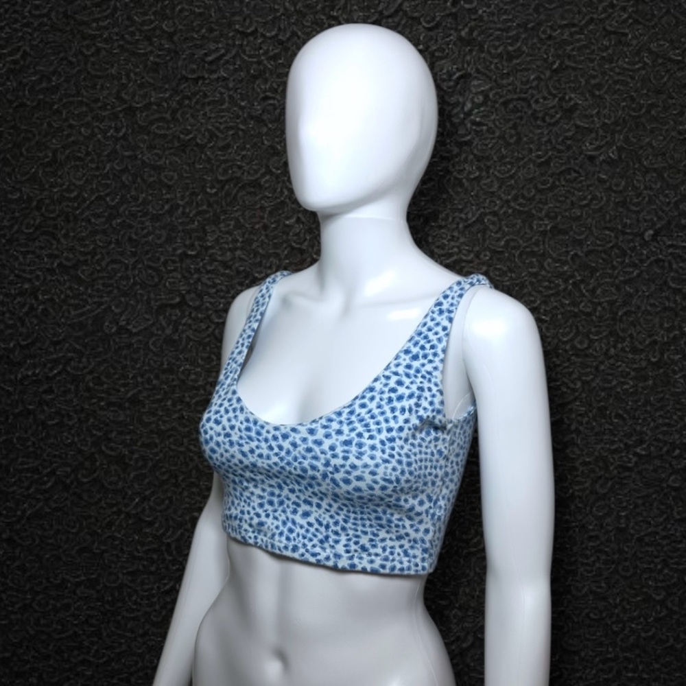 John Galt by Brandy Melville Leopard Print Sports Bra